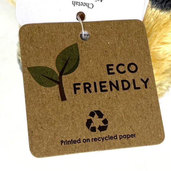 Aurora Streak Cheetah Spotted Mini Flopsie #30359 Stuffed Animal Toy 8 in NEW - Picture 9 of 11